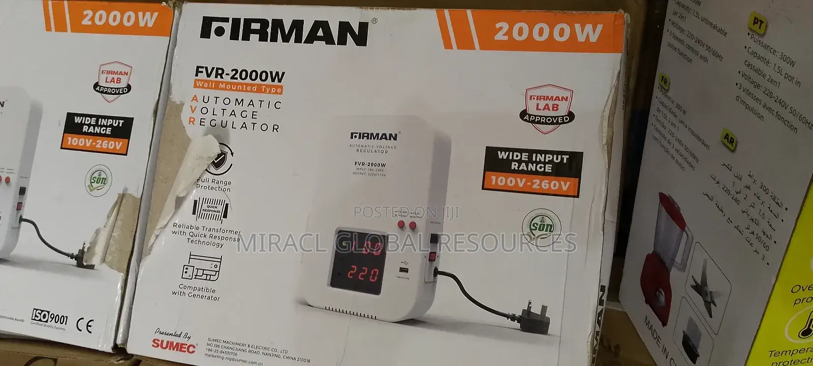 Firman Wall Stabilizer 2000w
