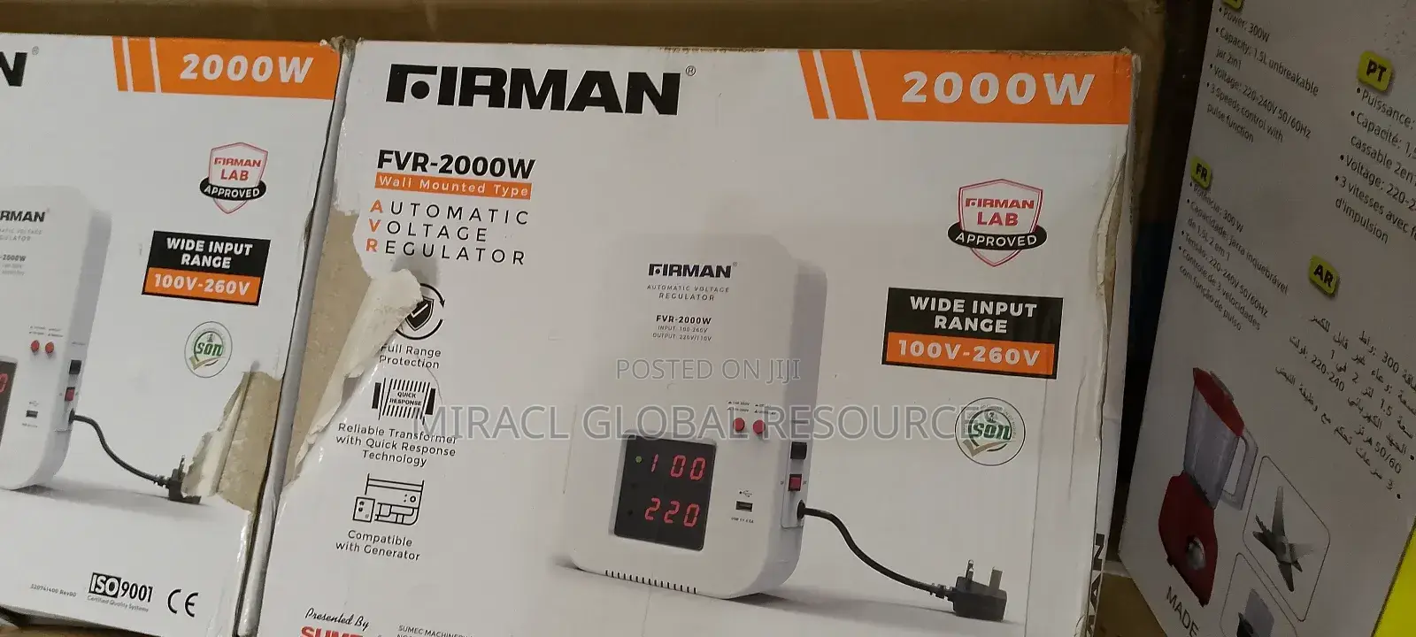 Firman Wall Stabilizer 2000w