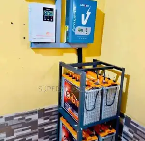 Complete 5kva 4 Batteries Solar Installation