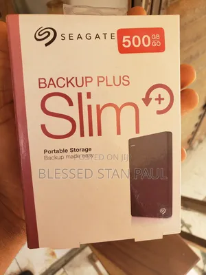 Seagate External Hard Drive 500gb