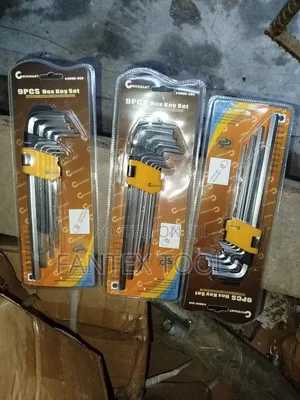 Hex Key Set,9 Pc's.