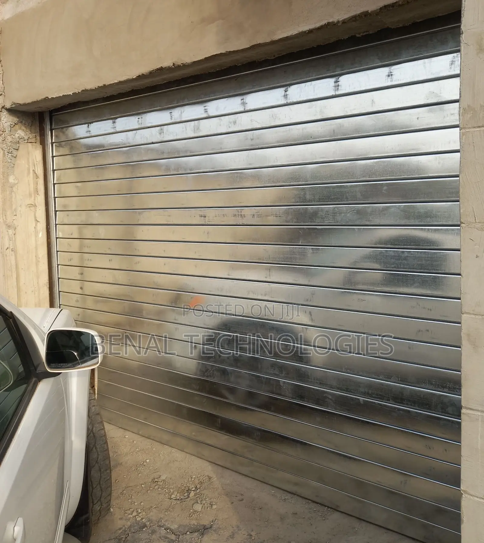 Fitting Industrial Roller Shutter Doors
