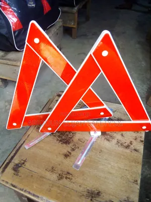 C Caution for Road Triangle 2 in 1