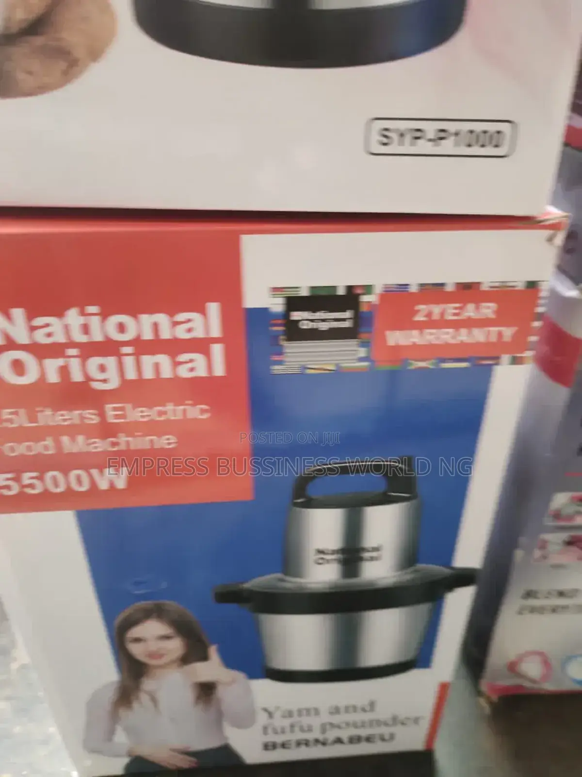 Yam Pounder-8 Liters - 5000w and 6000w
