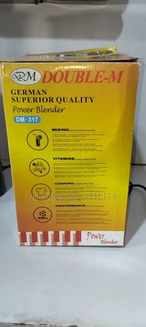 Double -M 1000watt German Quality Superior 2 Cups Blender