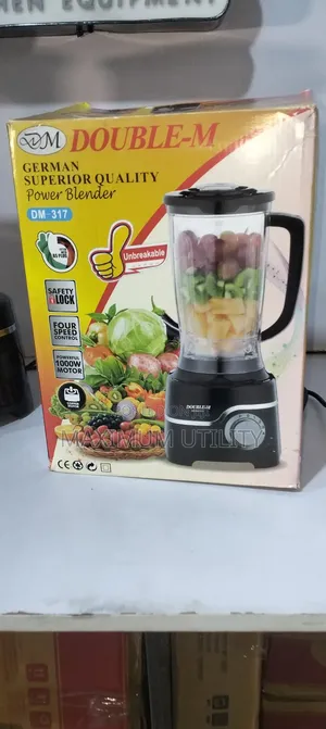 Double -M 1000watt German Quality Superior 2 Cups Blender