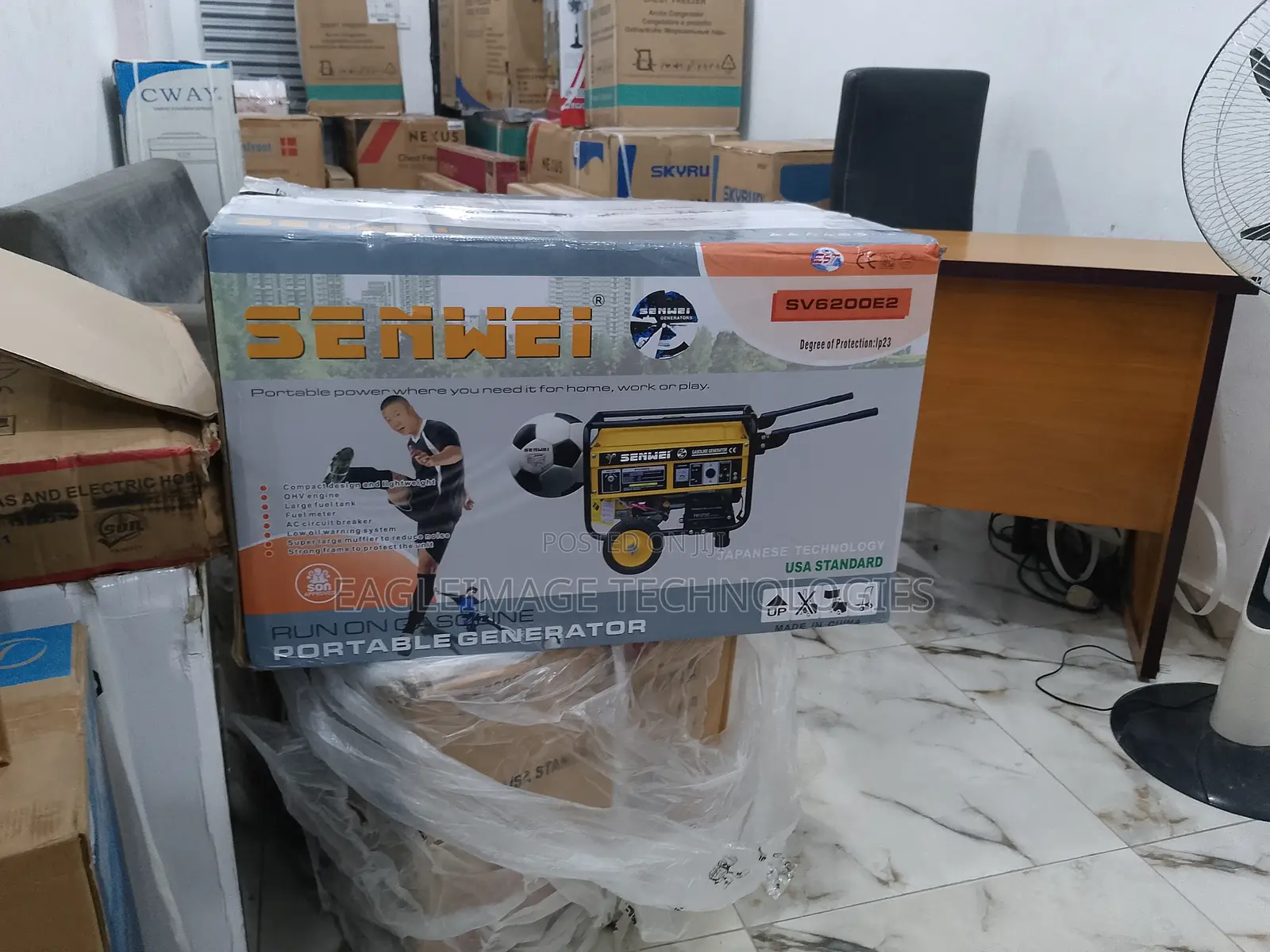 Long-Lasting Senwei 4.5kva Generator(Sv6200es)