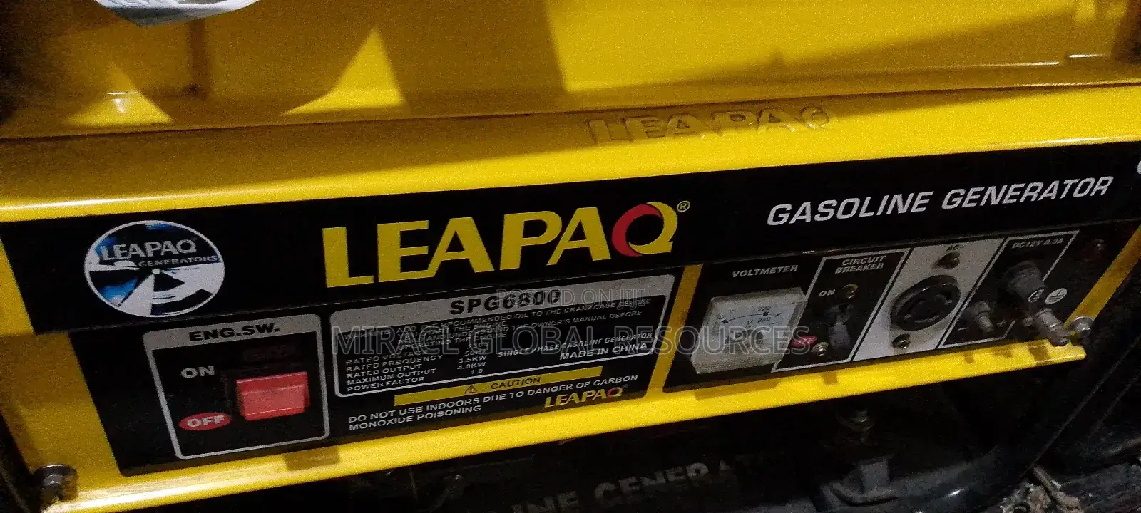 Leapaq Generator 3.5kva 4kva