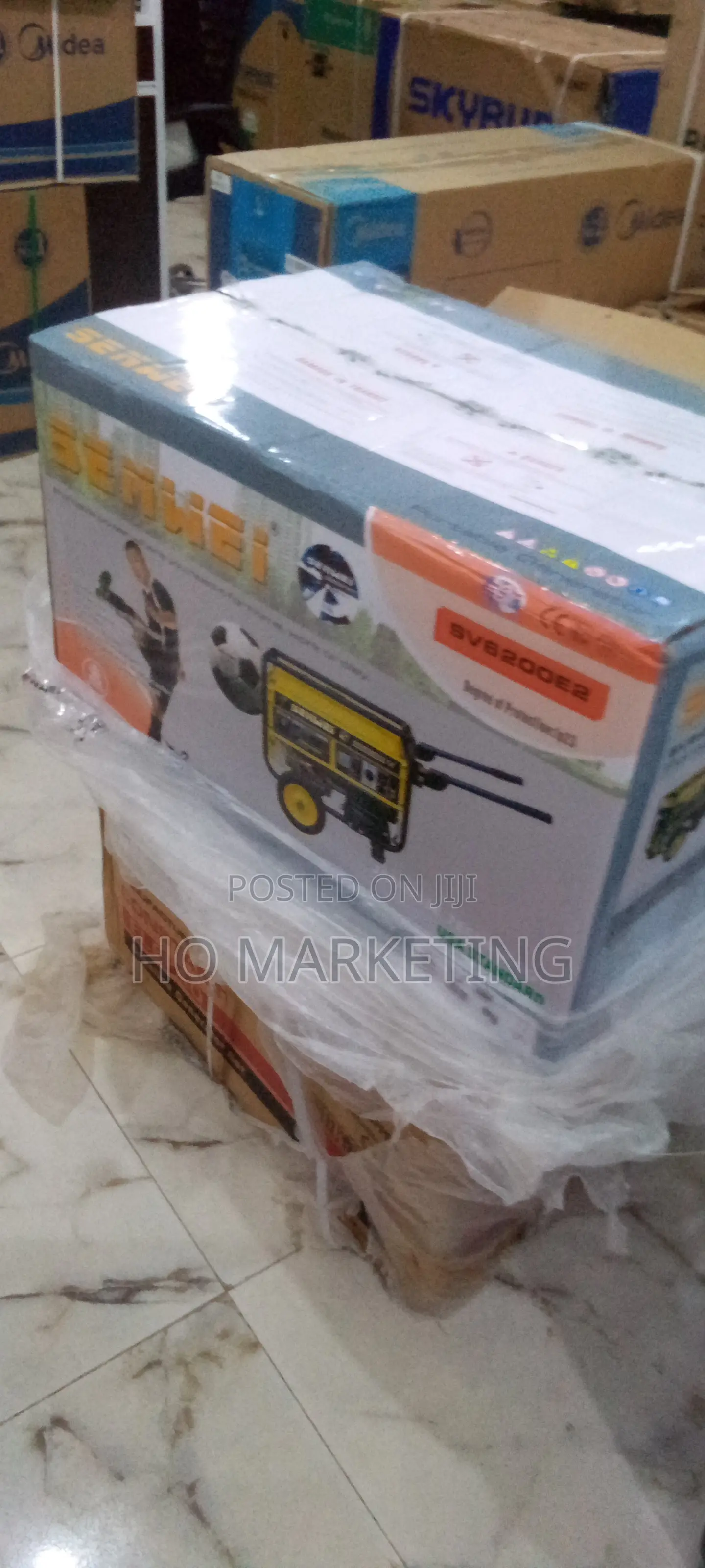 Efficient Senwei Sv6200e2 Key Starter Petrol Generator