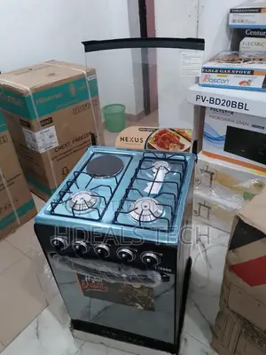 Nexus 3 Burner Face + 1electric Gas Cooker - Budget Friendly
