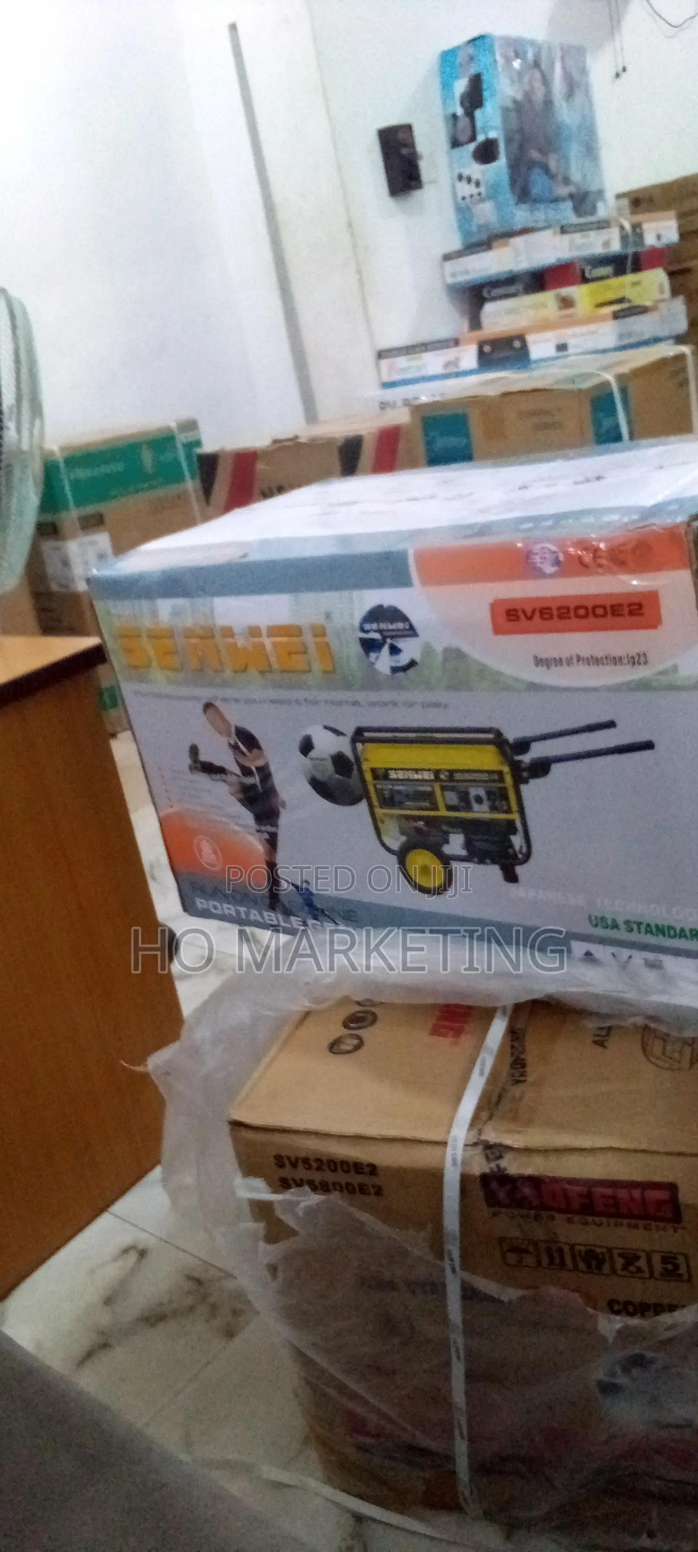 Senwei 4.5kva Key Starter Generator-Sv6200e2