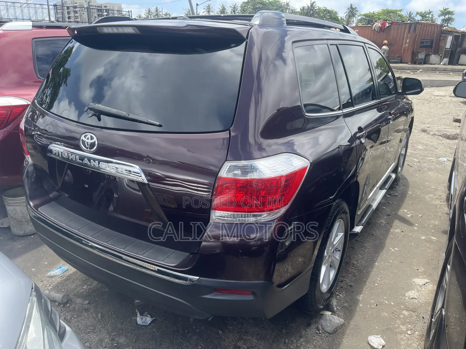 Toyota Highlander 2012 Red