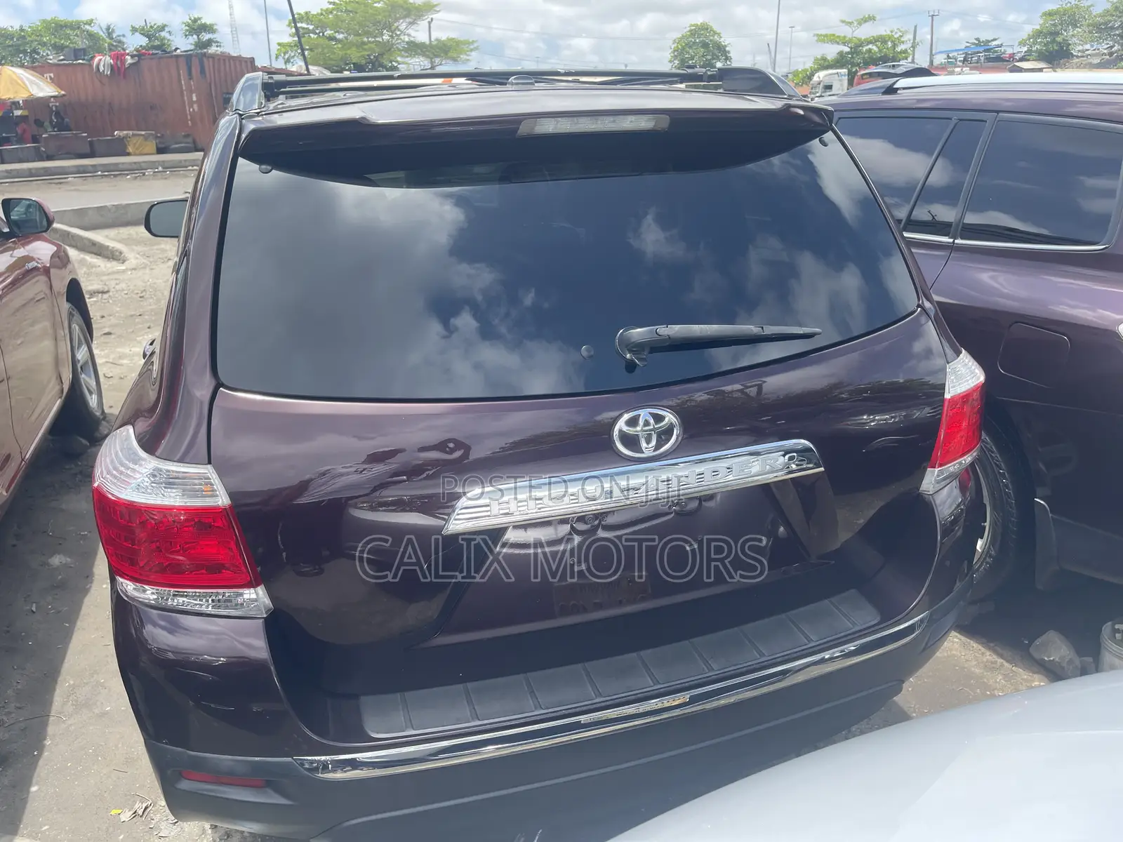 Toyota Highlander 2012 Red