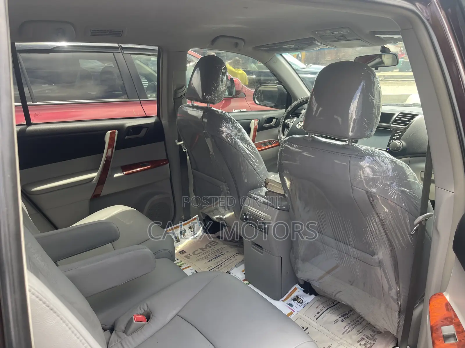 Toyota Highlander 2012 Red