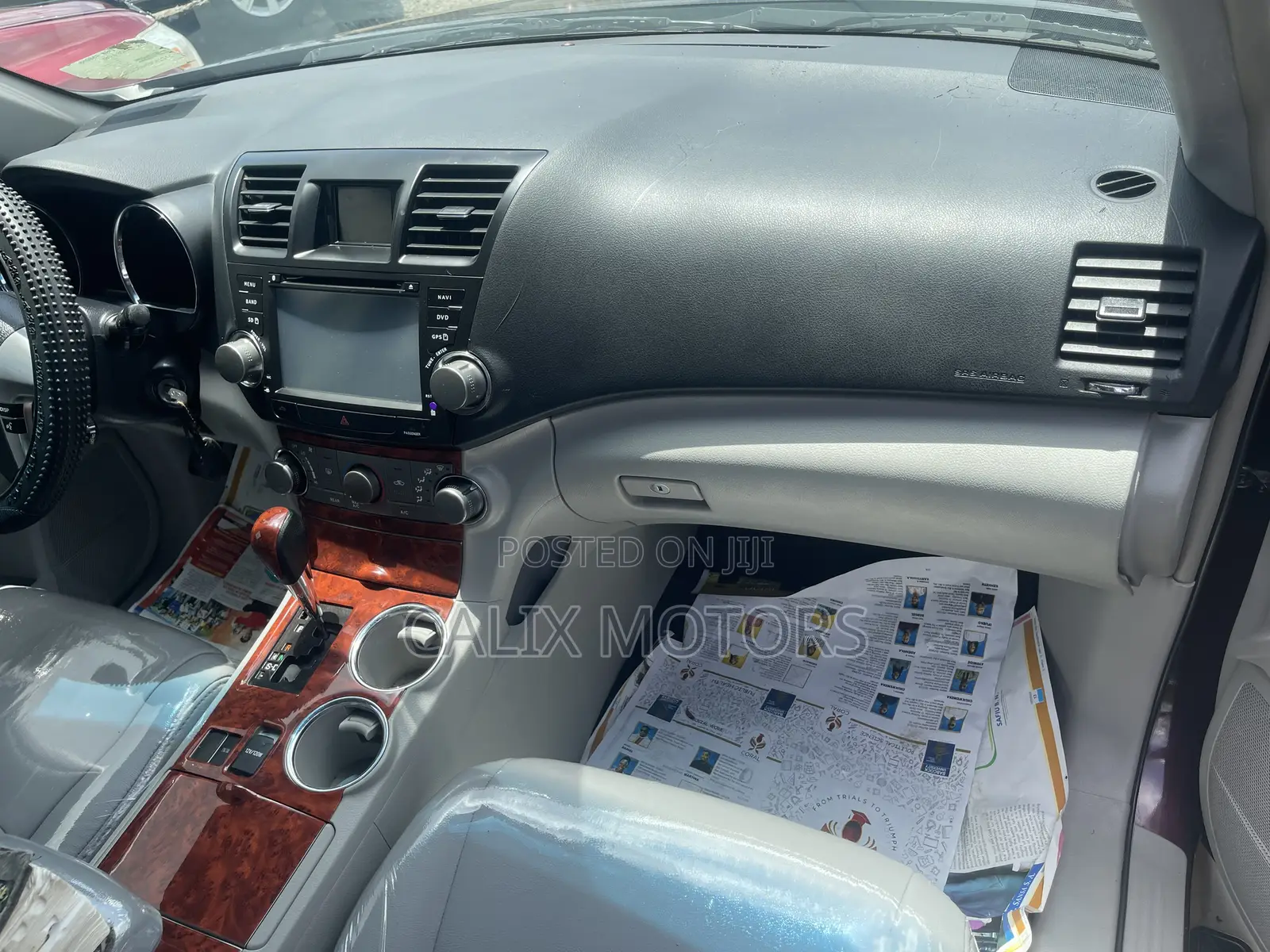 Toyota Highlander 2012 Red