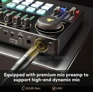MAONO Podcast Equipment Bundle With Audio Interface, (AME2A)