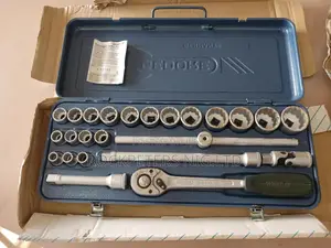 Gedore D 19 WMU-10 1⁄2" 24pc 10-32mm Socket Wrench Set