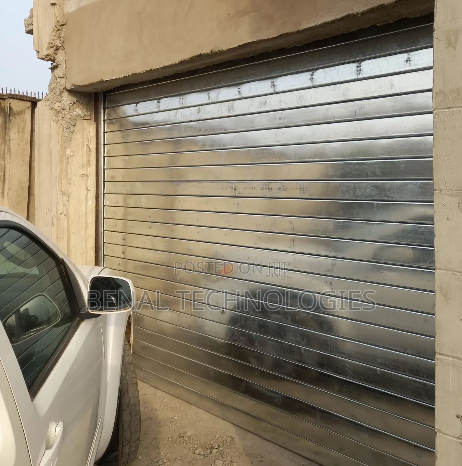 Installing Reinforced Roller Shutter Garage Doors