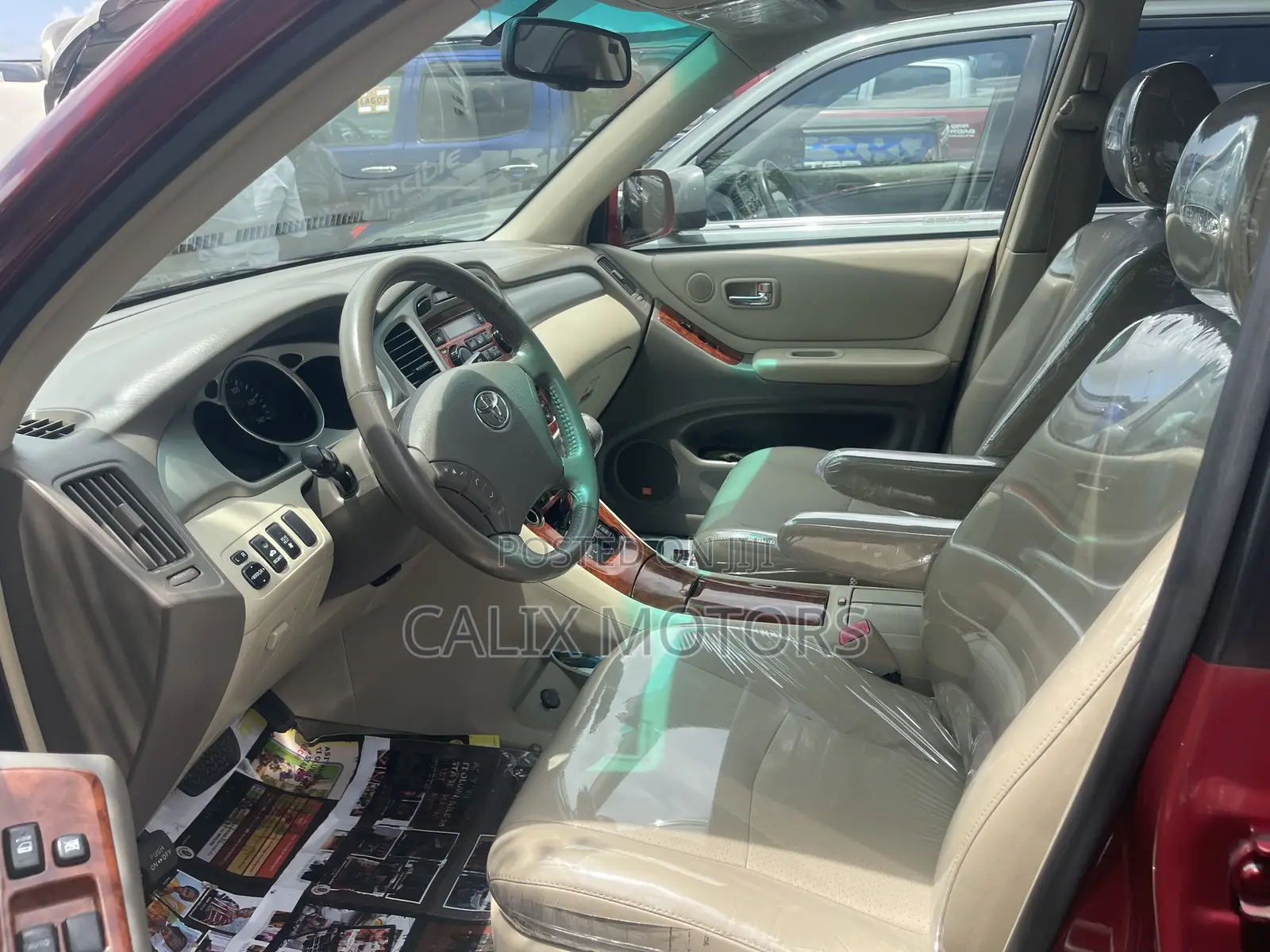 Toyota Highlander 2007 Red