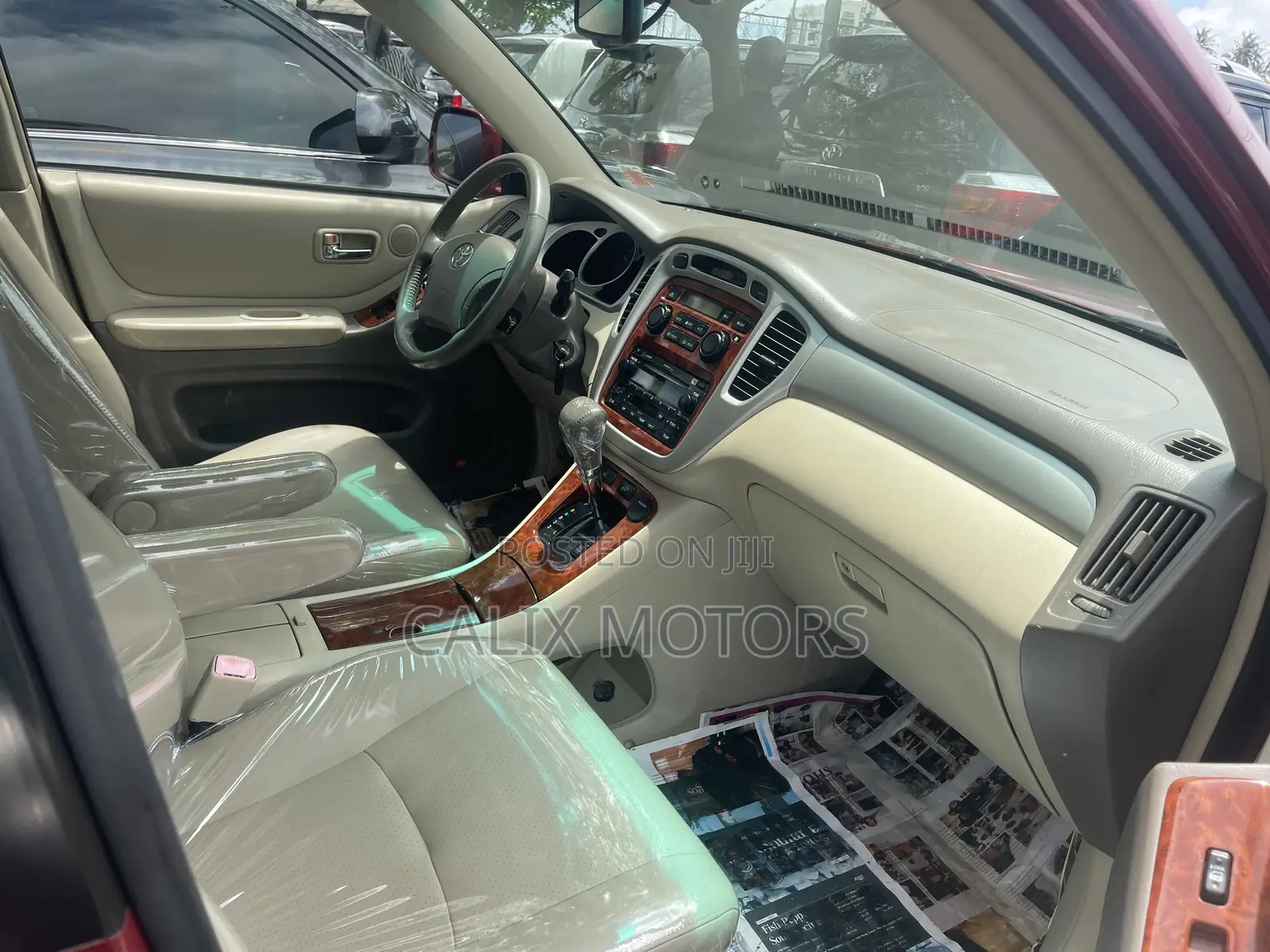 Toyota Highlander 2007 Red