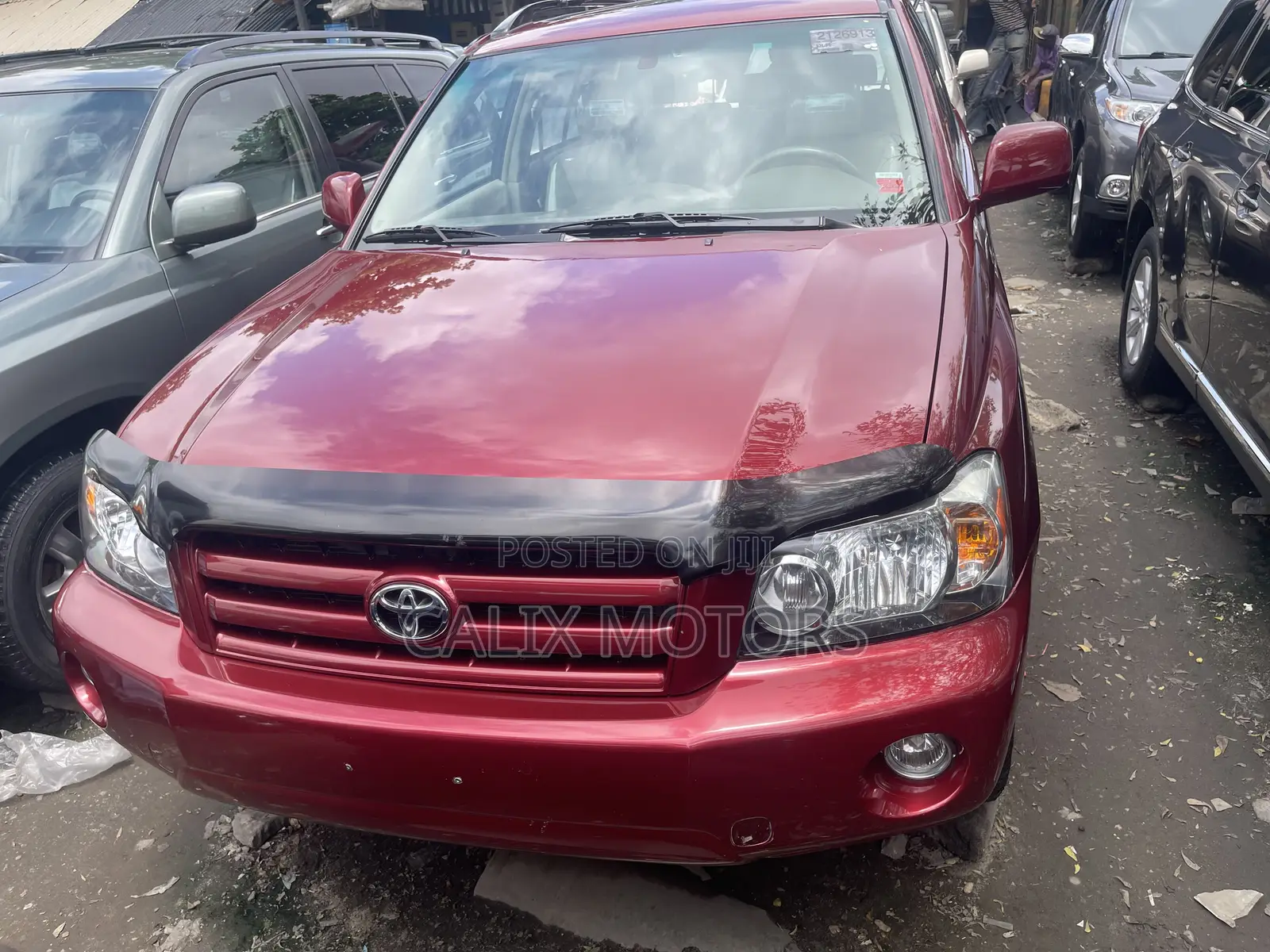 Toyota Highlander 2007 Red