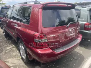 Toyota Highlander 2007 Red