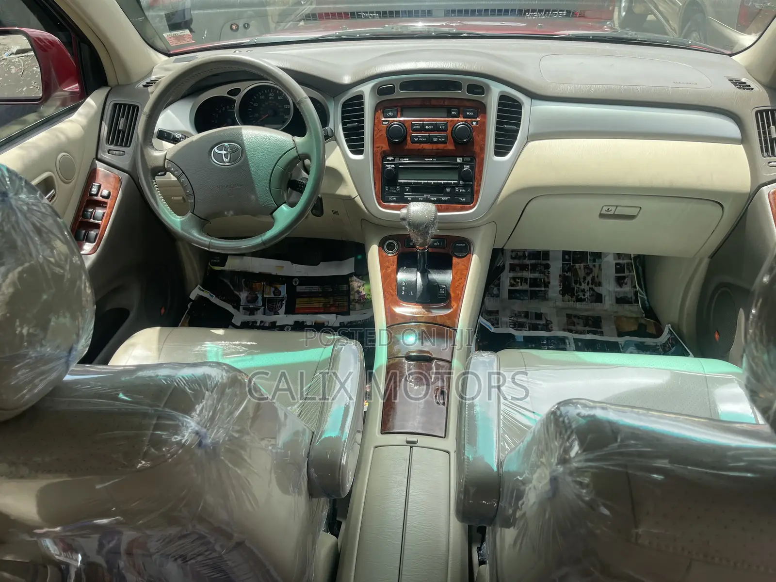 Toyota Highlander 2007 Red