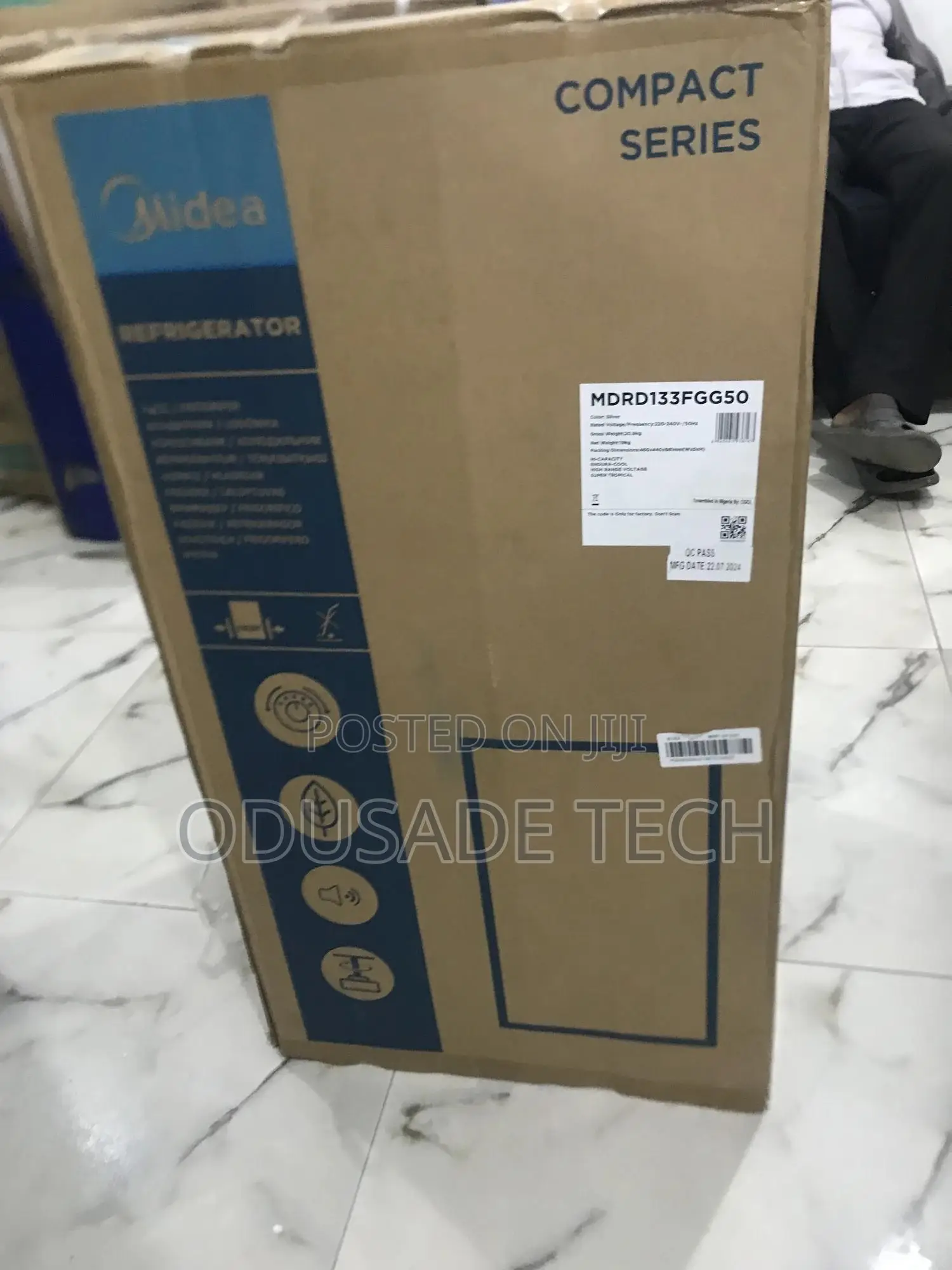 Wellness Midea 90 Litres Single Door Refrigerator