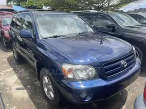 Toyota Highlander 2005 Blue