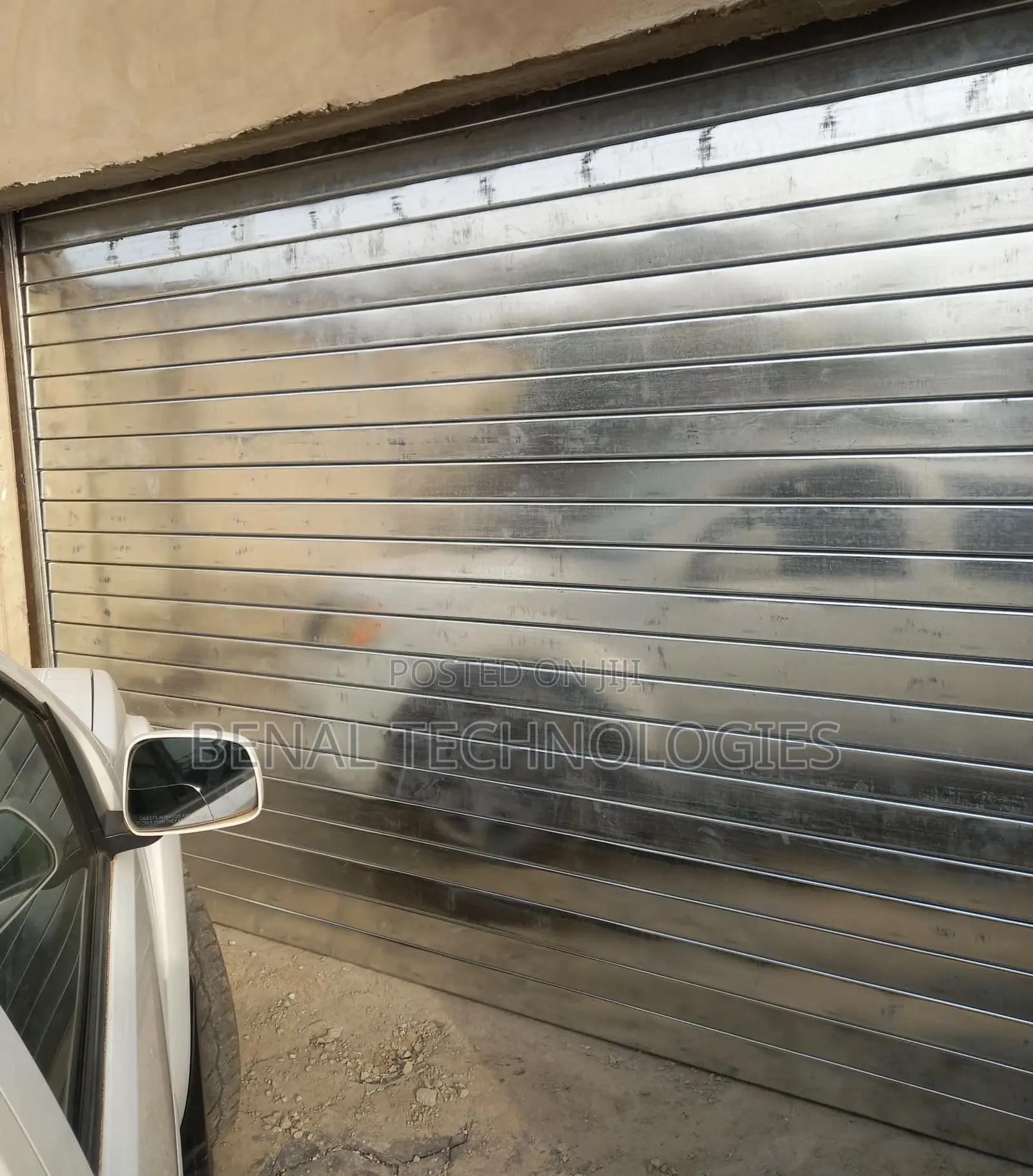 Adapting Garage With Roller Shutter Doors