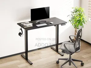 Electric Adjustable Desk 1.2 Meter Black