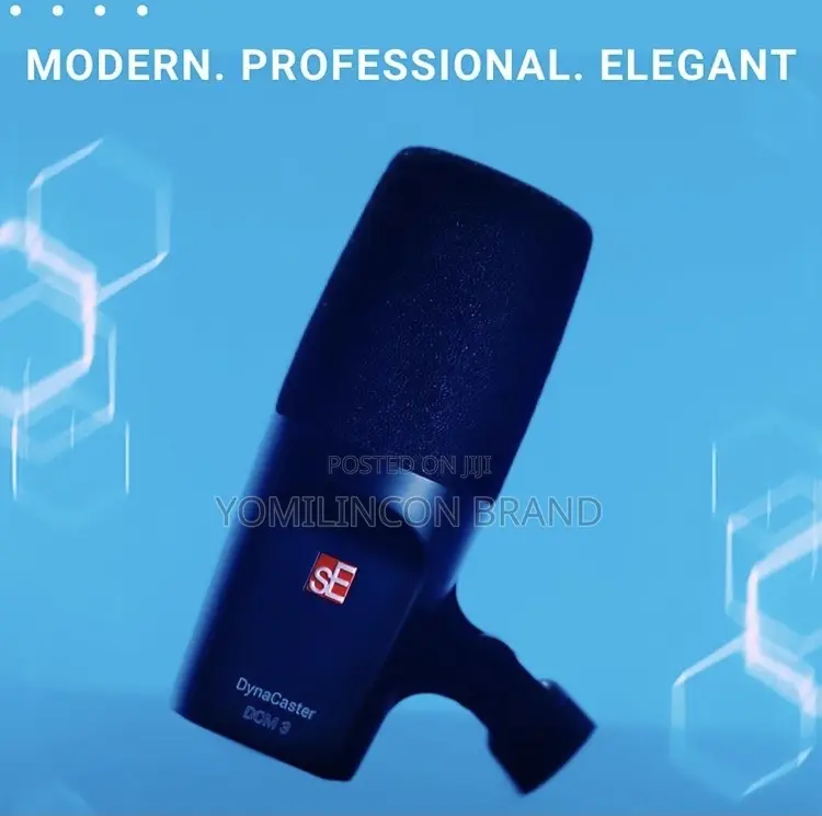 Se Electronics Dynacaster DCM3 Dynamic Broadcast Microphone