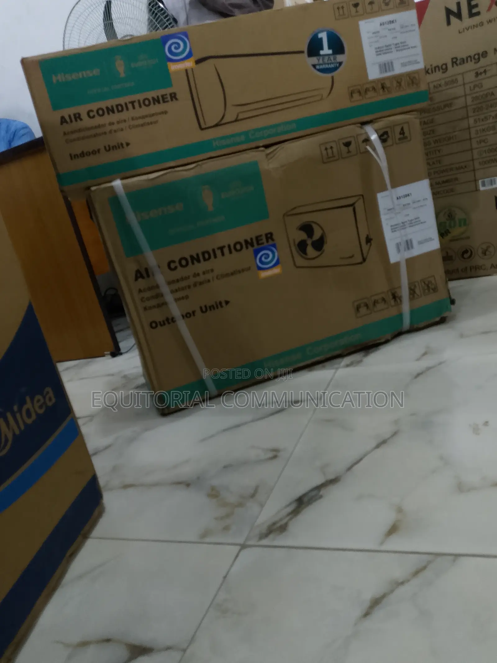Hisense Inverter AC 1.5hp Advanced Split Type (As12dk1) in Egbe/Idimu