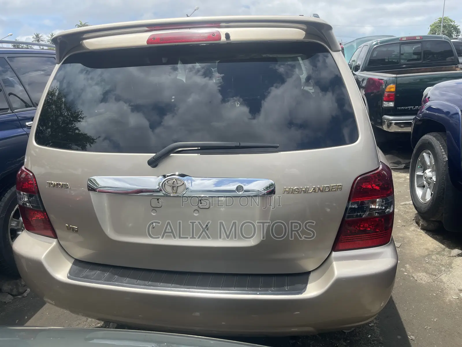Toyota Highlander 2006 Gold