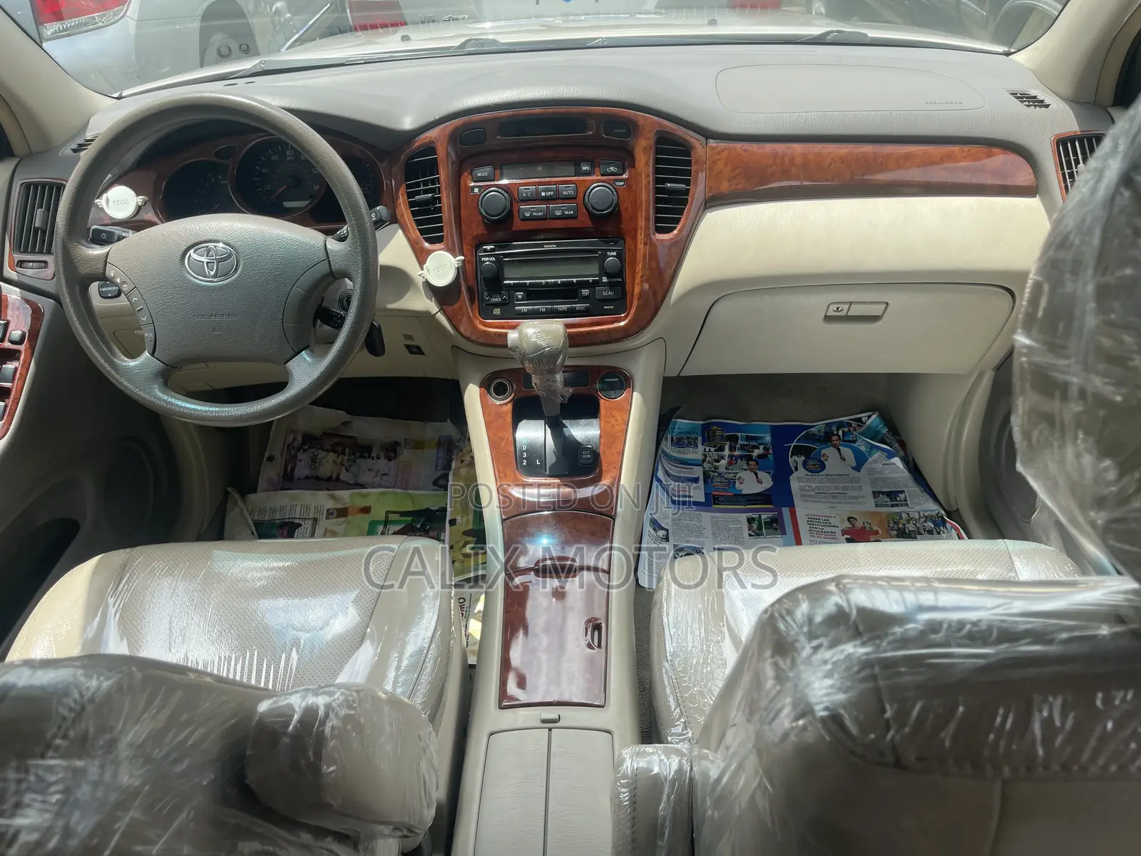 Toyota Highlander 2006 Gold
