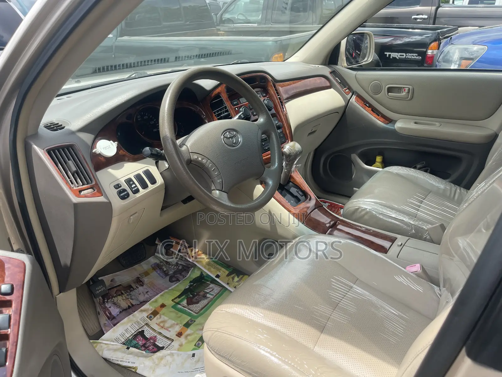 Toyota Highlander 2006 Gold