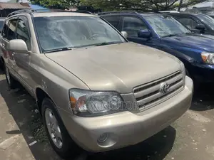 Toyota Highlander 2006 Gold