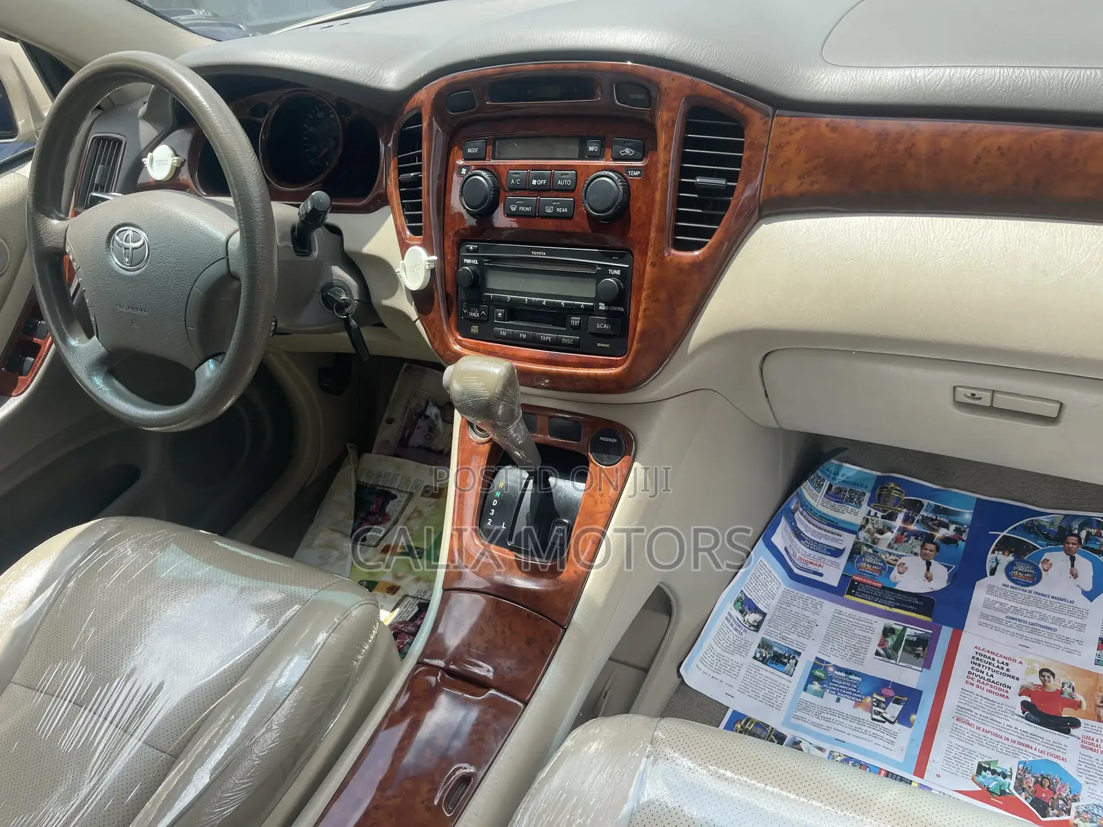 Toyota Highlander 2006 Gold