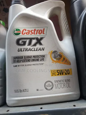 Castrol Oil for Servicing Is Available for Sale.