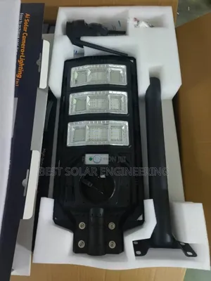 Solar Street Light With 4g Camera 3mp (2in1)