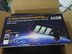 Solar Street Light With 4g Camera 3mp (2in1)