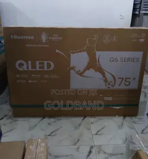 Hisense 75" Qled HDMI Q6series Smart TV (75Q6N)