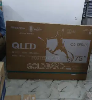 Hisense 75" Qled Dolby Vision 1Q Smart TV (Q6series) 75Q6N