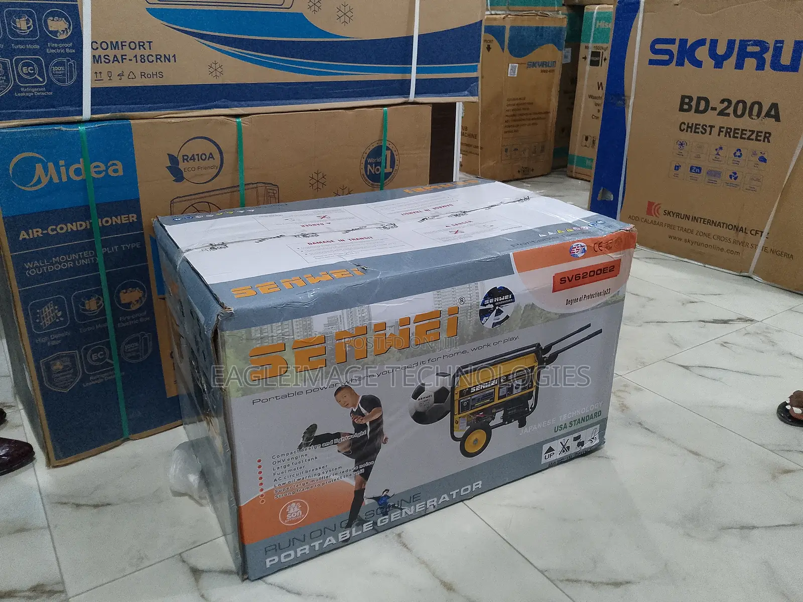 Smart Energy 4.5kva Senwei Generator Sv6200es