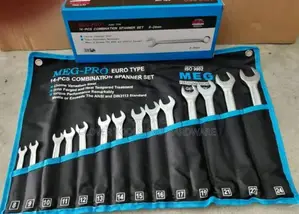 Heavy Duty Combination Spanner Set of 14pcs 6-24mm MEG-PRO