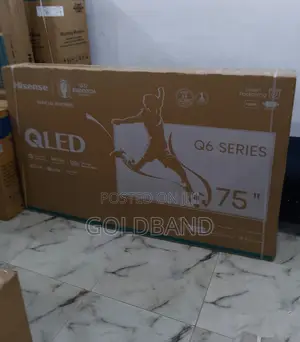 Hisense Qled 75" Q6series High Definition Rate Smart TV