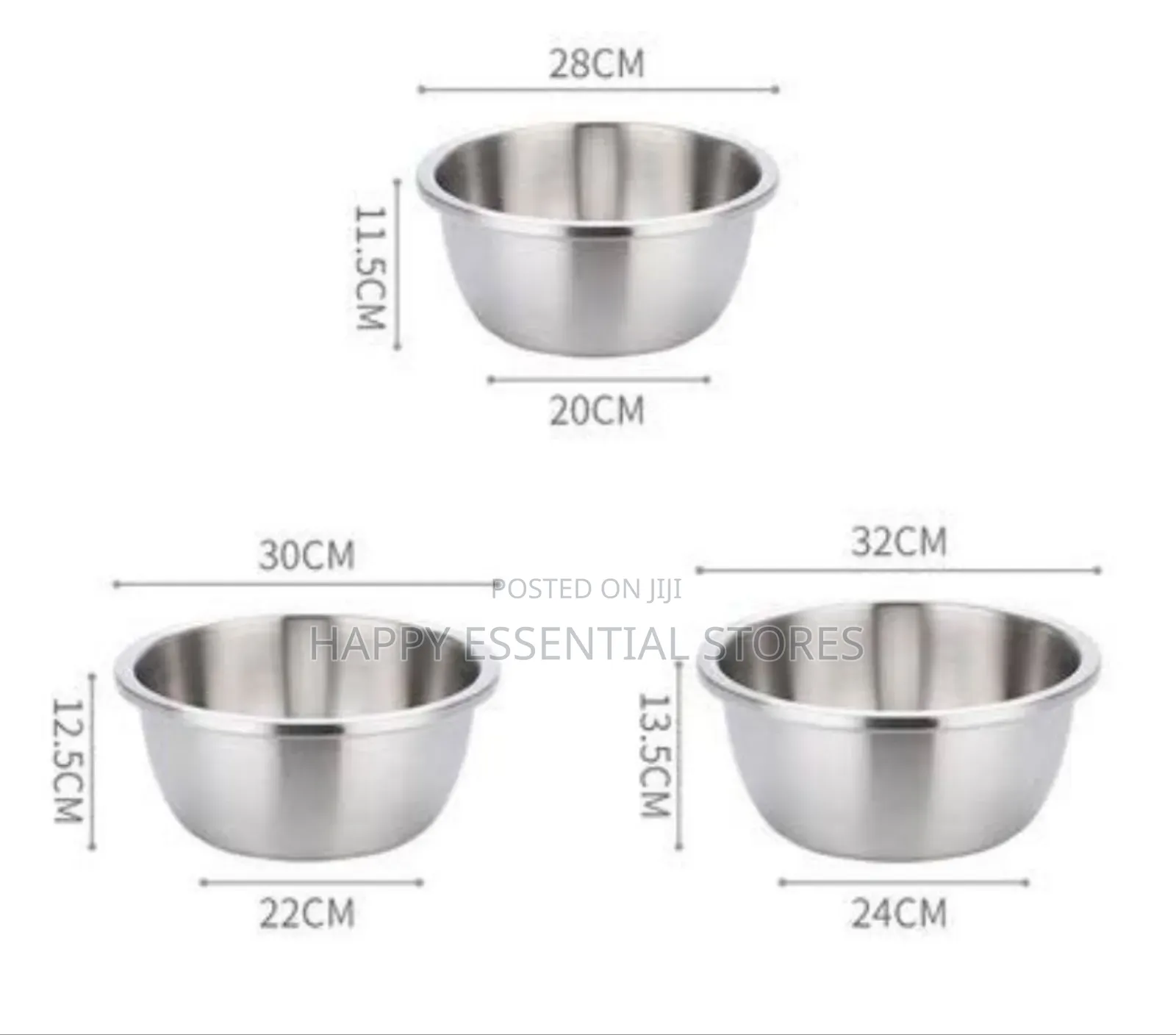 Stainless Mixing Bowls