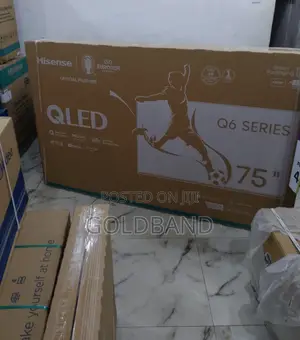Hisense 75" Qled Display Techcnology Smart TV (Q6series)