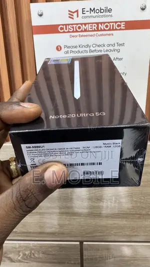 New Samsung Galaxy Note 20 Ultra 5G 128 GB Silver