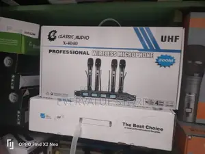 Classic Audio X-4040 Professional Wireless Microphone